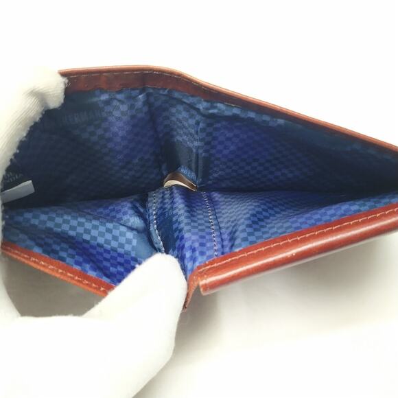 Ben Sherman Brown Leather Credit Card ID Window Bifold Man Wallet - Picture 11 of 15